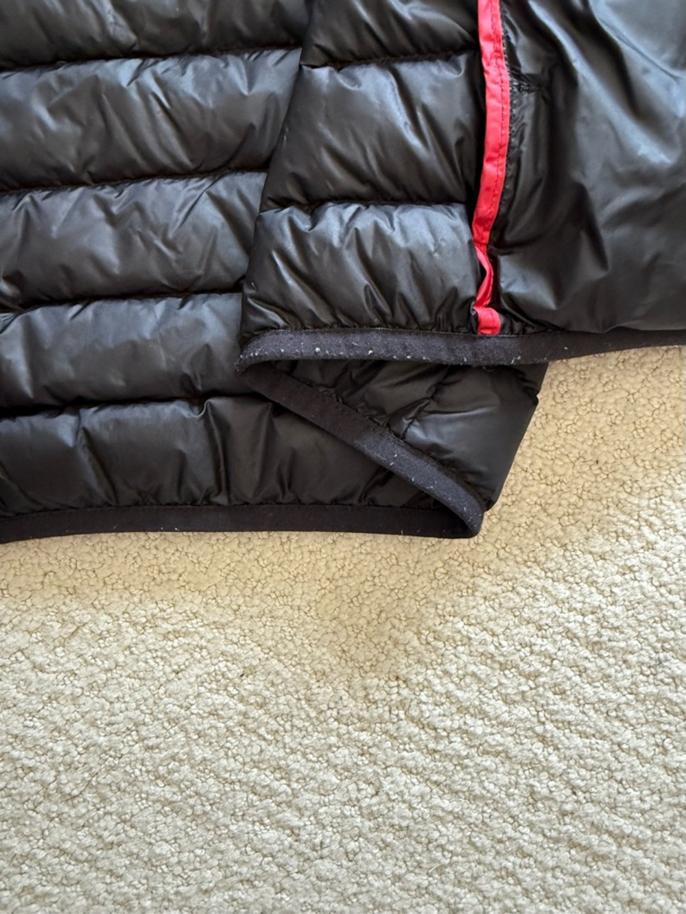 JOTT Men’s down hooded jacket black size S - Picture 7 of 8